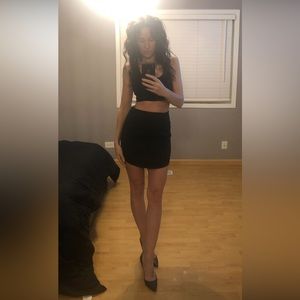 BCBG xsmall black skirt